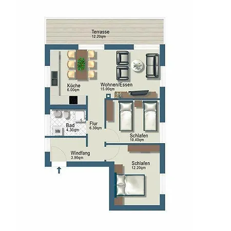 Apartment Fewo-14-2-n-ferienwohnung-in-graal-mueritz *